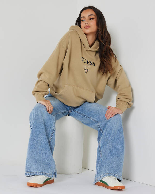GUESS Baker Logo Hoodie for Womens