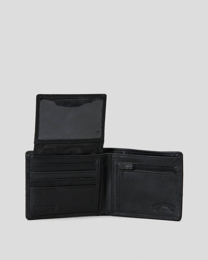 Billabong Dimension 2 In 1 Leather Wallet for Mens