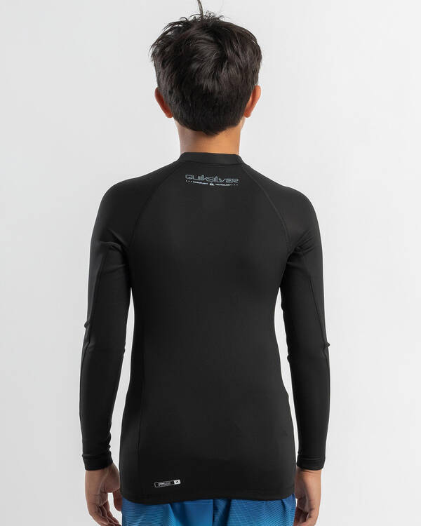 Quiksilver Boys' Everyday Heat Long Sleeve Rash Vest for Mens