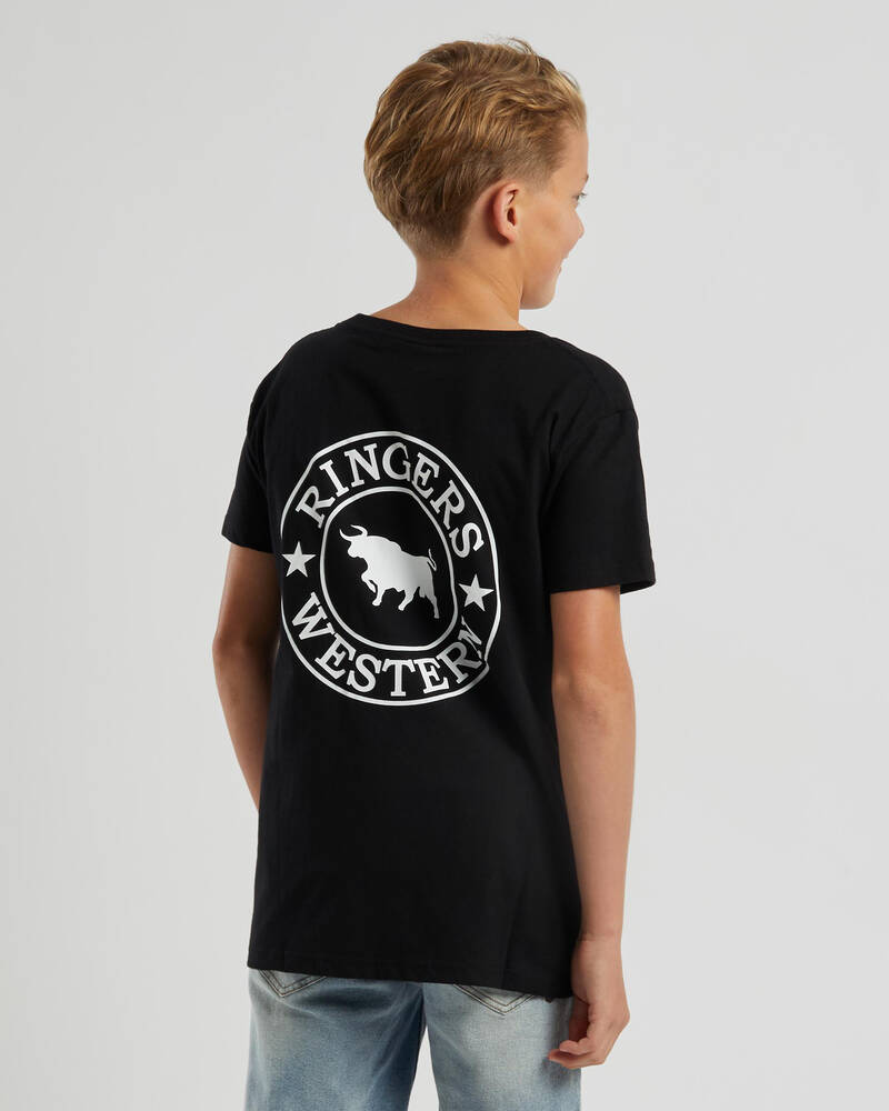 Ringers Western Boys' Signature Bull T-Shirt for Mens