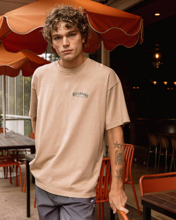 Billabong Arch Waves Short Sleeve OG WW T-Shirt for Mens