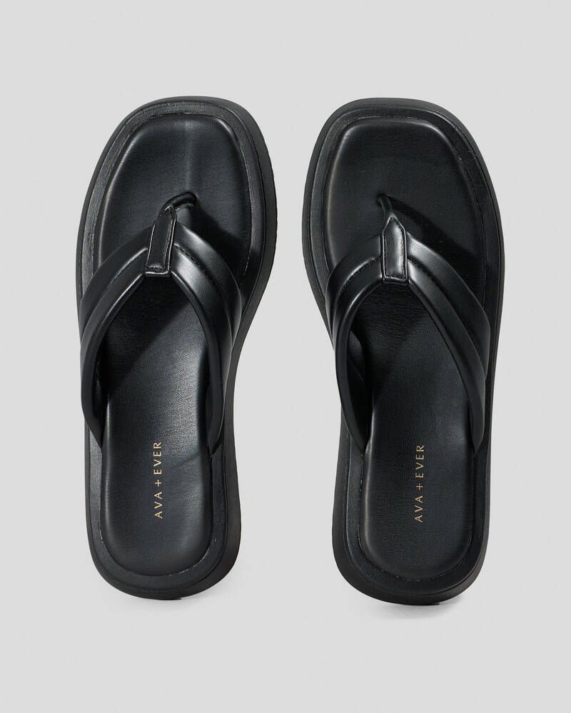 Ava And Ever Ibiza Thong Slide Sandals for Womens