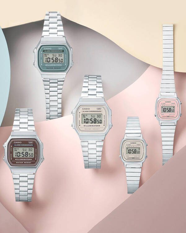 Casio A168WA-5A Watch for Mens