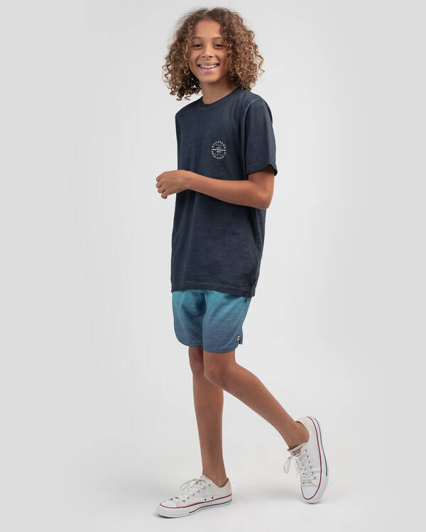 Billabong Boys' Sergio Layback Beach Shorts for Mens