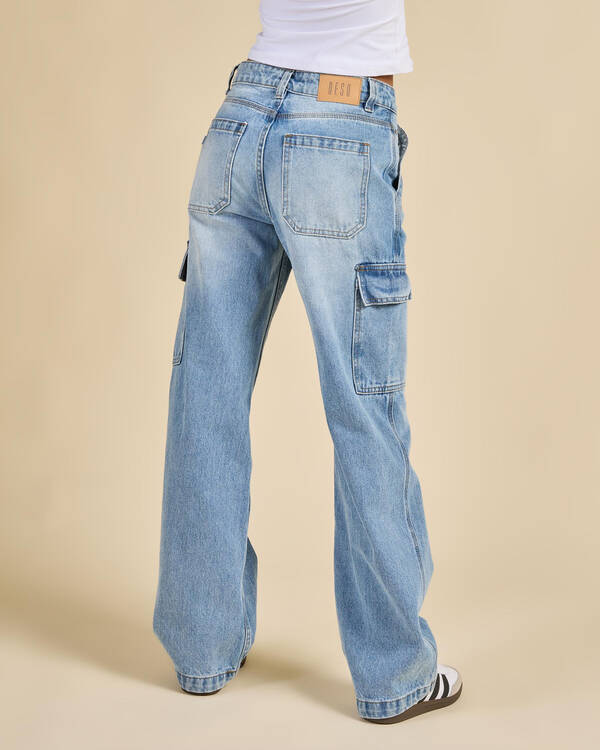DESU Elkie Cargo Jeans for Womens