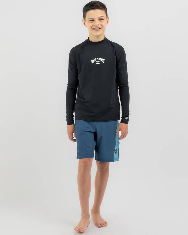 Billabong Boys' All Day Arch Long Sleeve Wet Shirt for Mens
