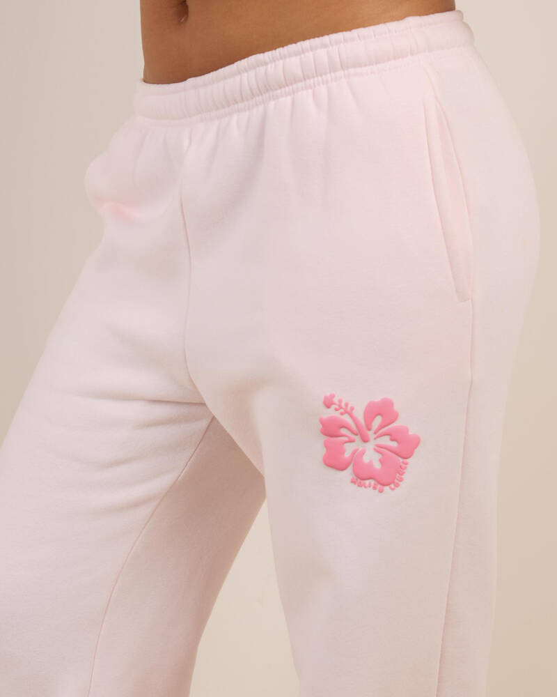 Malibu Lounge Hibiscus Track Pants for Womens
