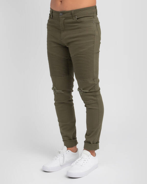 Lucid Grid Jeans for Mens