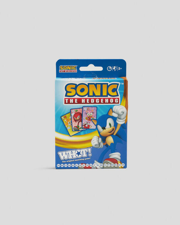 WHOT! Sonic the Hedgehog Card Game for Unisex