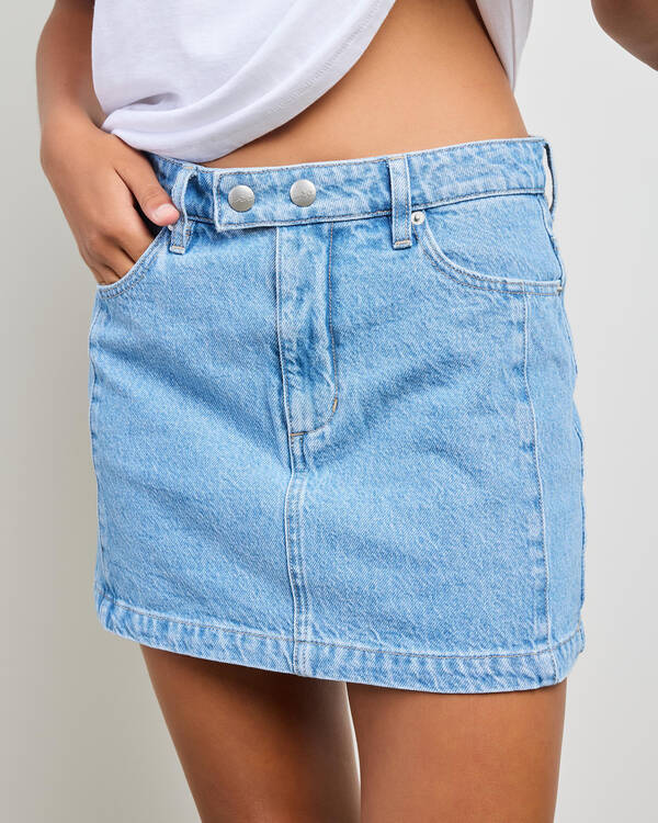 Lee Mid Mini Moto Skirt for Womens