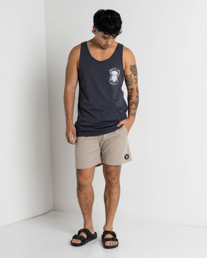 Salty Life Raider Singlet for Mens