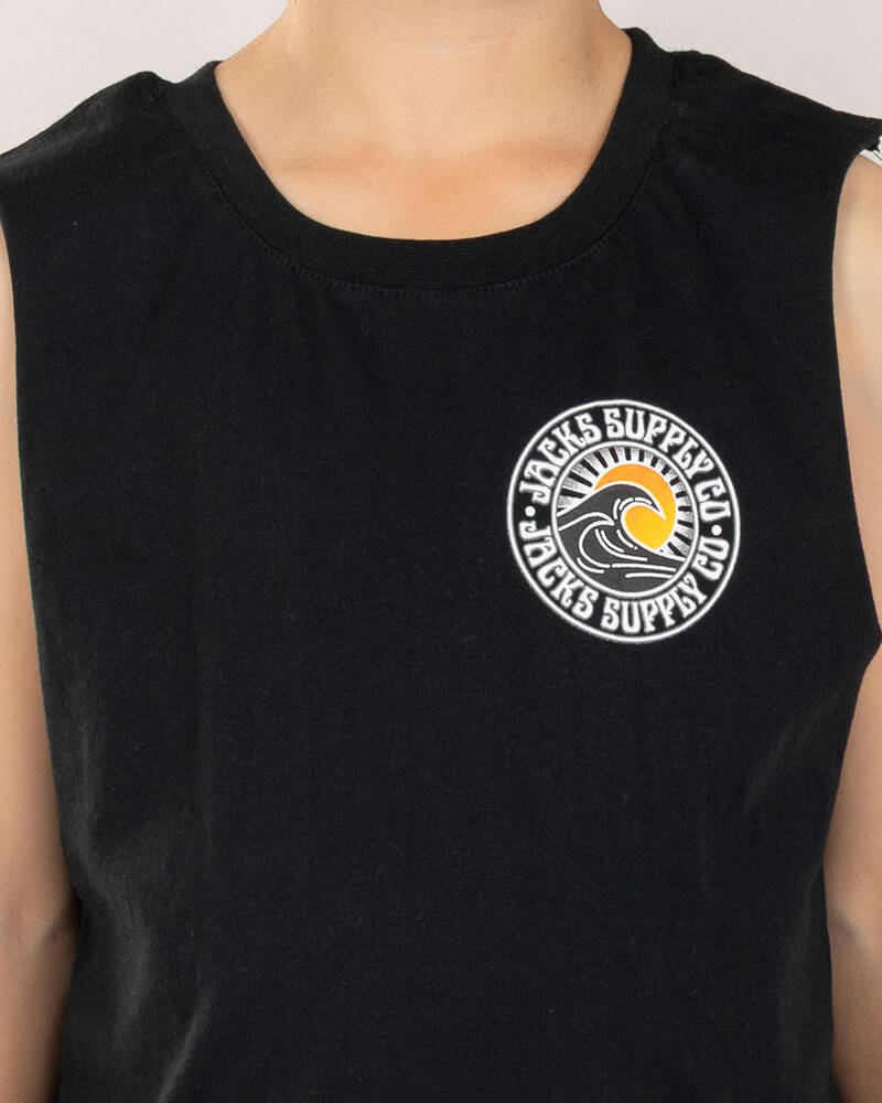 Jacks Toddlers' Rising Sun Muscle Tank for Mens