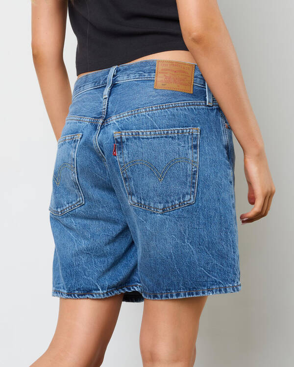 Levi's 501® Mid Thigh Denim Shorts for Womens