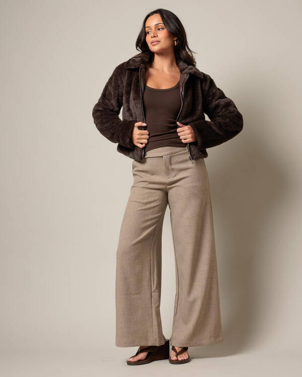 Ava And Ever Tilly Faux Fur Jacket for Womens