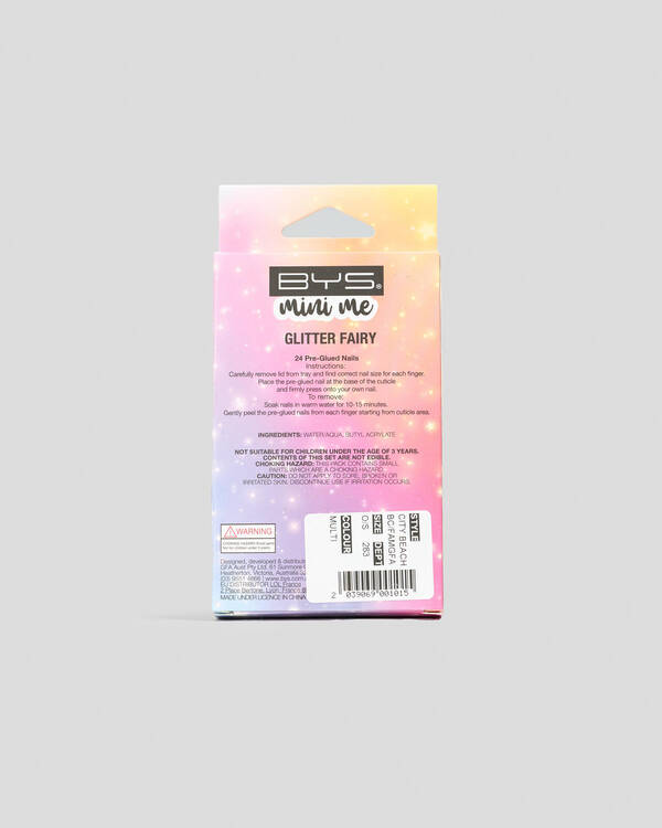Get It Now Mini Me Glitter Fairy Press On Nail Pack for Womens