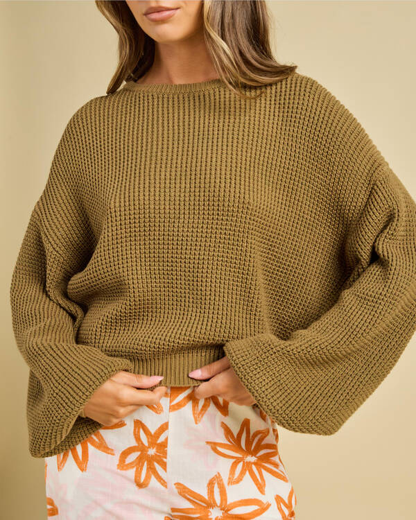 Rhythm Classic Knit Jumper for Womens