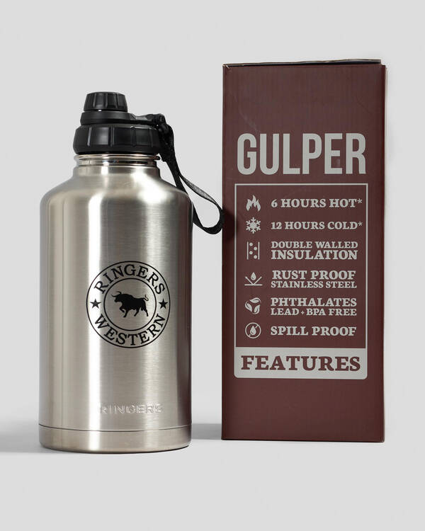 Ringers Western 64oz Gulper Insulated Water Bottle for Unisex