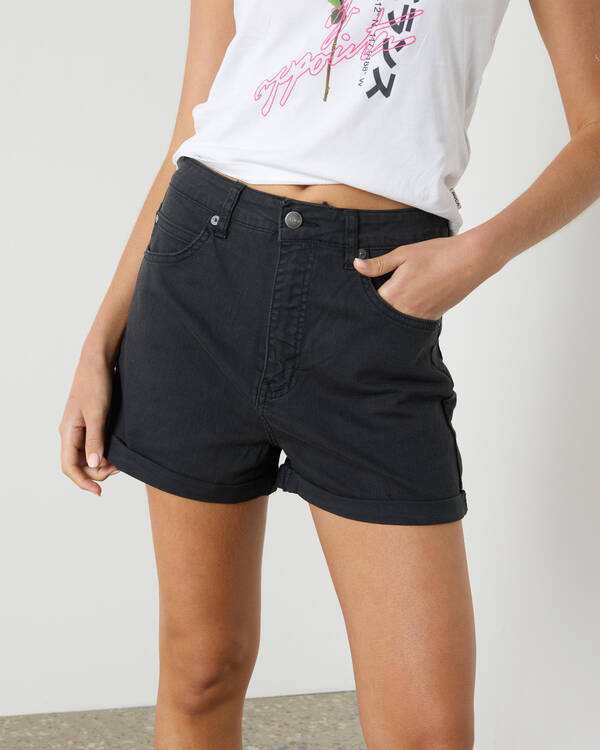 RVCA Show Up Denim Short for Womens