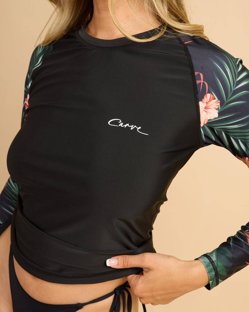 Carve Kaia Long Sleeve Rash Vest for Womens