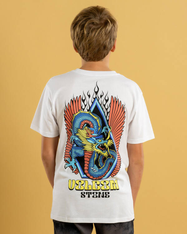 Volcom Boys' Draggin Stone T-Shirt for Mens