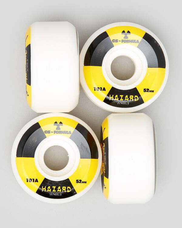 Madness Skateboards Hazard Radio Active CS Conical 52mm Skateboard Wheels for Mens