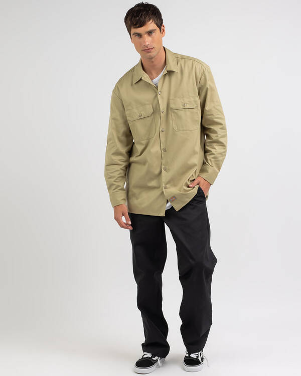 Dickies 574 Regular Fit Long Sleeve Shirt for Mens