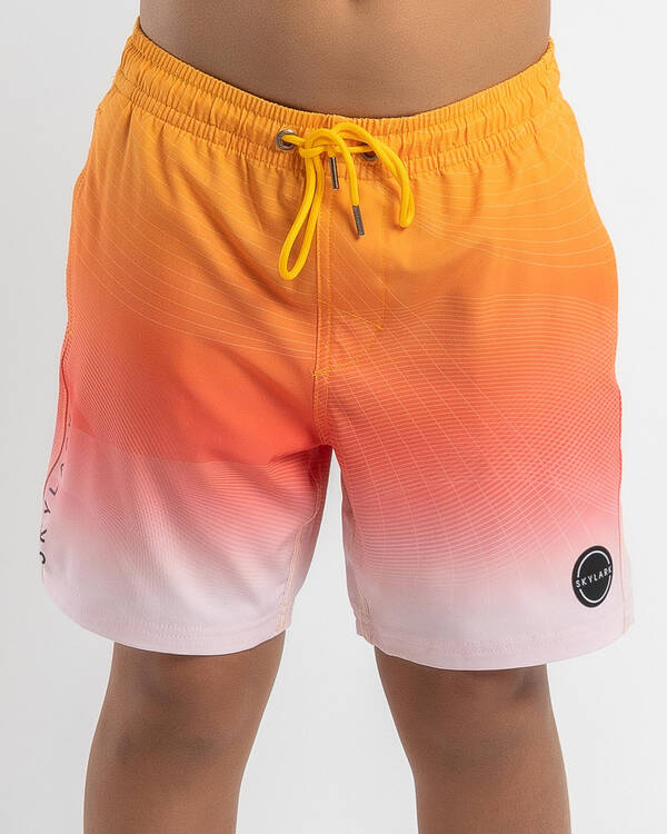 Skylark Boys' Detection Elastic Waist Shorts for Mens