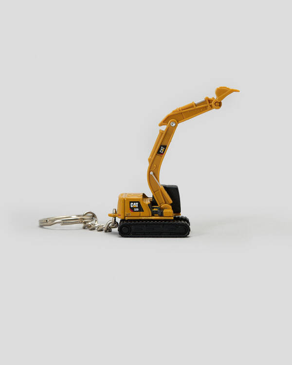 Cat 320 Hydraulic Excavator Micro Keyring for Mens
