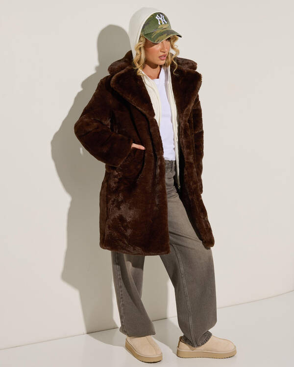 Ava And Ever Tallulah Faux Fur Jacket for Womens