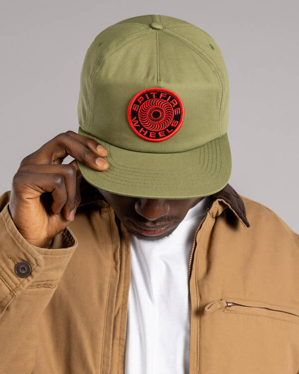 Spitfire Classic '87 Swirl Patch Snapback Cap for Mens