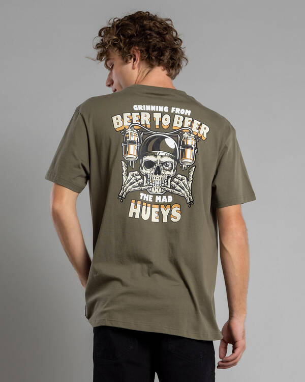 The Mad Hueys Beer To Beer T-Shirt for Mens