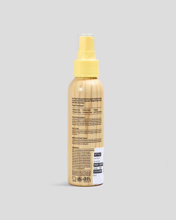 Sun Bum Revitalizing 3 in 1 Leave in Conditioner for Unisex