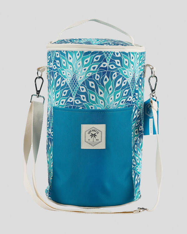 Get It Now Peacock Barrel Cooler Bag for Womens