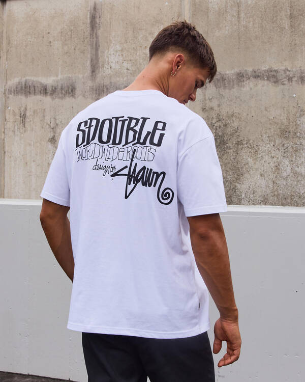 S-Double World Wide Roots T-Shirt for Mens