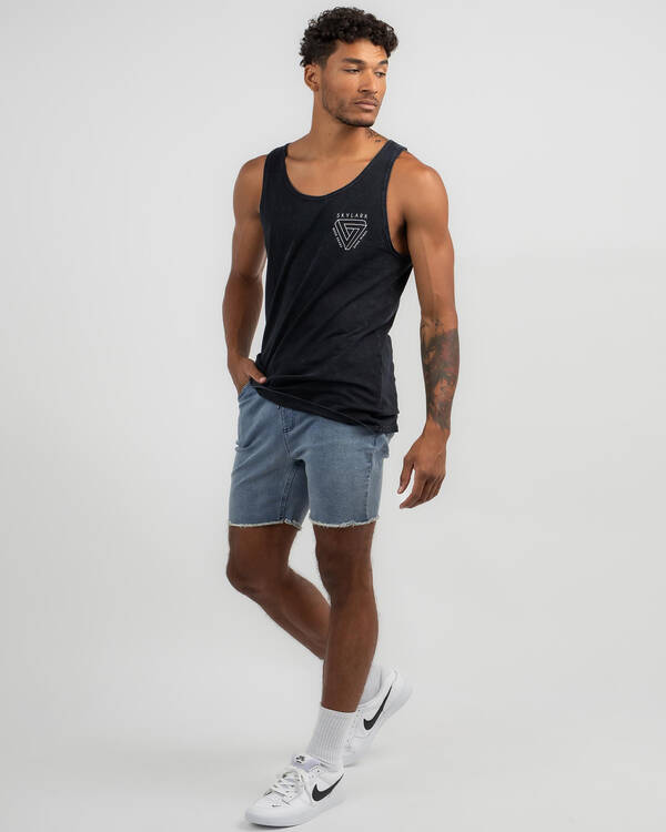 Skylark Lured Elastic Waist Shorts for Mens