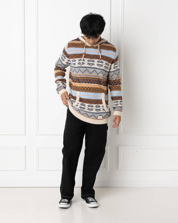 Skylark Brash Hooded Knit Jumper for Mens