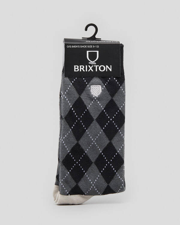 Brixton Done Proper Knit Socks for Mens