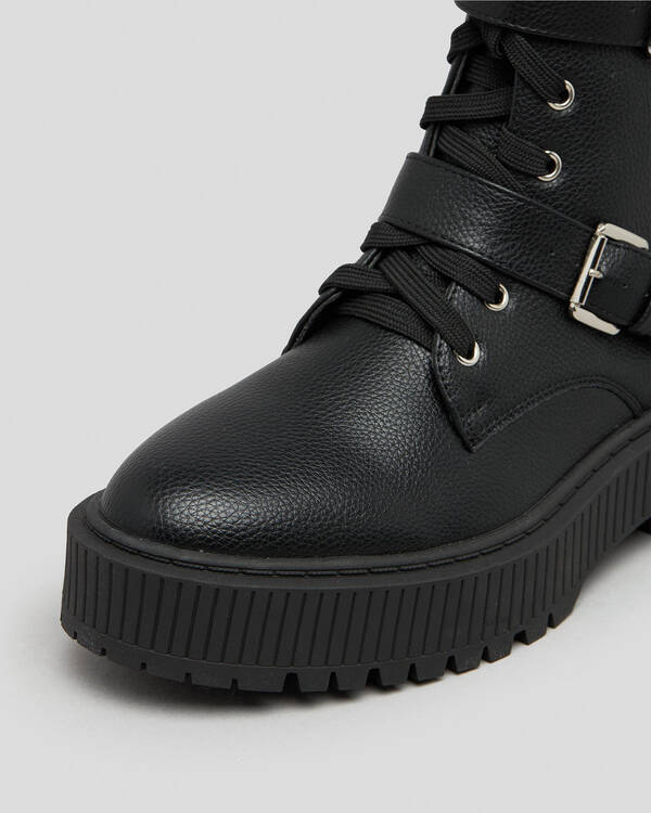 Jonnie Buckle Up Boots for Womens
