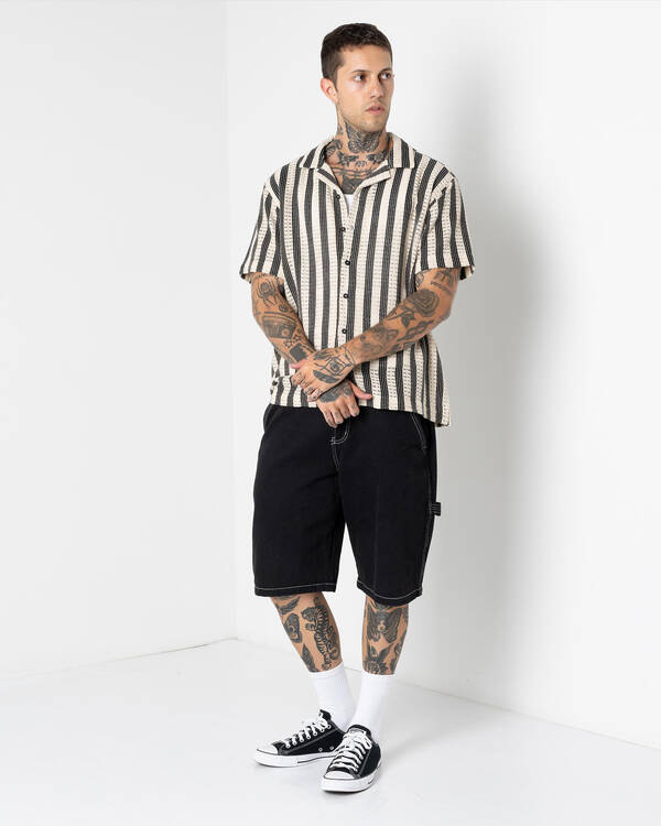 Silent Theory Costa Short Sleeve Shirt for Mens