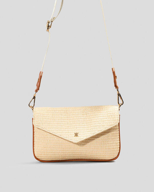 Ava And Ever Romie Straw Crossbody Bag for Womens