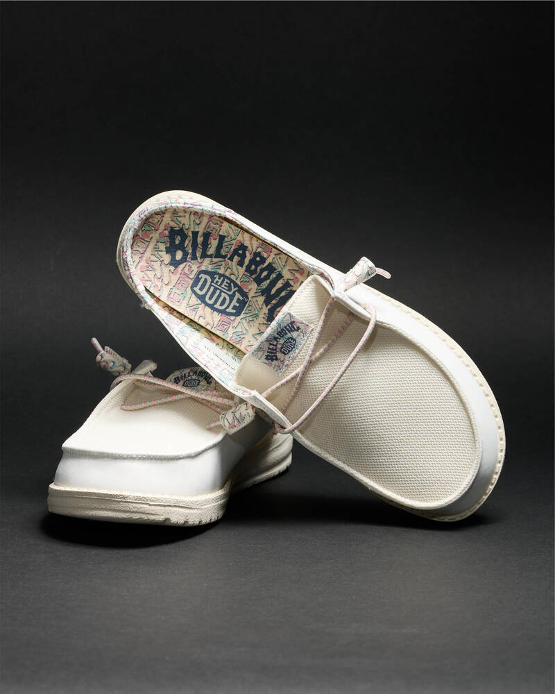 HEYDUDE Wendy Slip Billabong Shoes for Womens