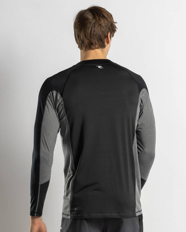 Rip Curl Drive UPF Long Sleeve Rash Vest for Mens