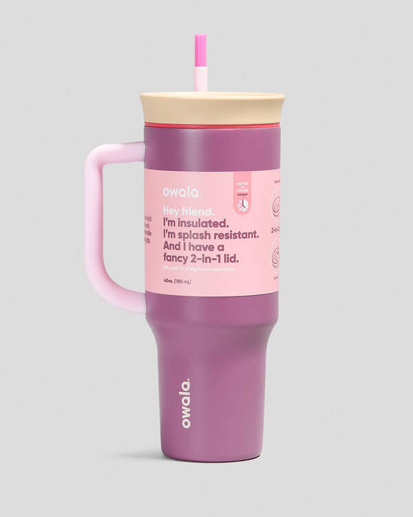 Owala 40oz Stainless Steel Insulated Tumbler for Unisex