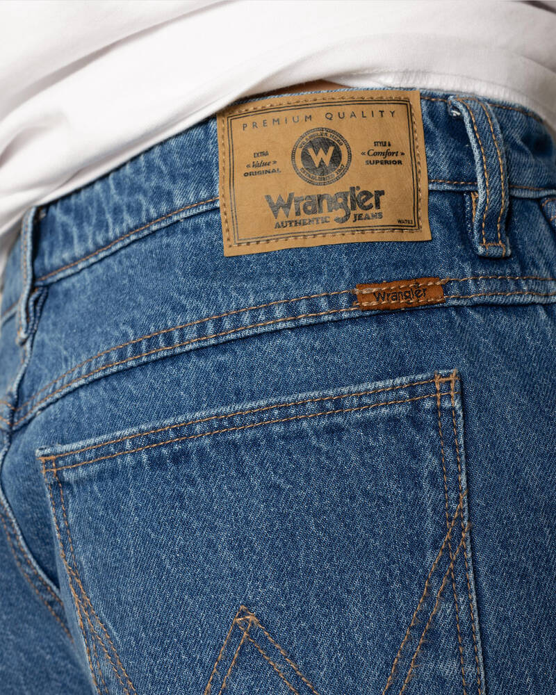 Wrangler Slacker Denim Shorts for Mens