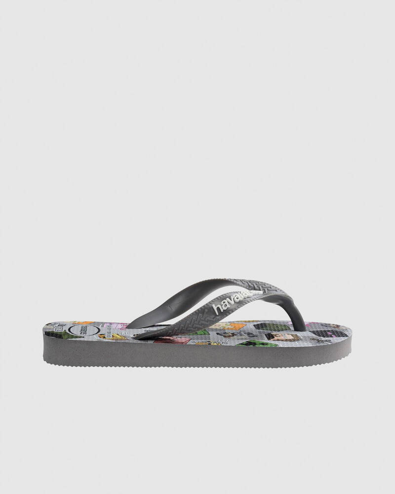 Havaianas Kids' Top Minecraft Thongs for Mens