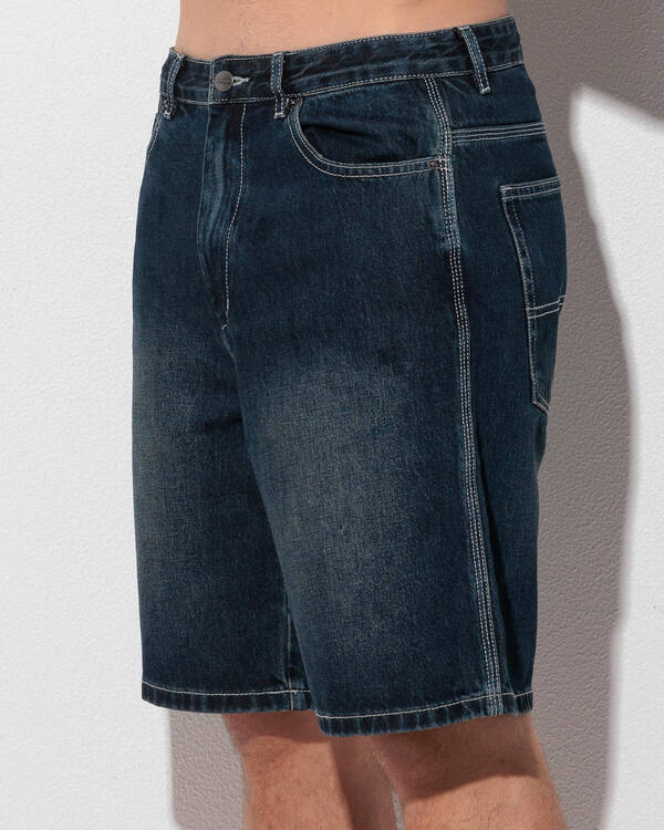 Worship Supplies Carpenter Jean Shorts for Mens