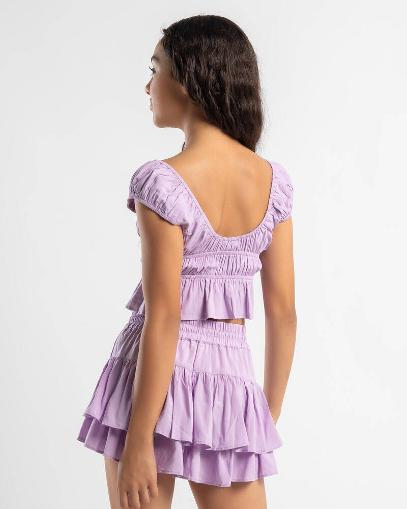 Ava And Ever Girls' Lulu Crop Top for Womens