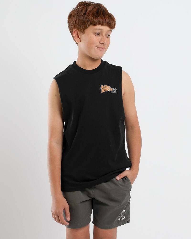 The Mad Hueys Boys' Crikey Gang Muscle Tank for Mens