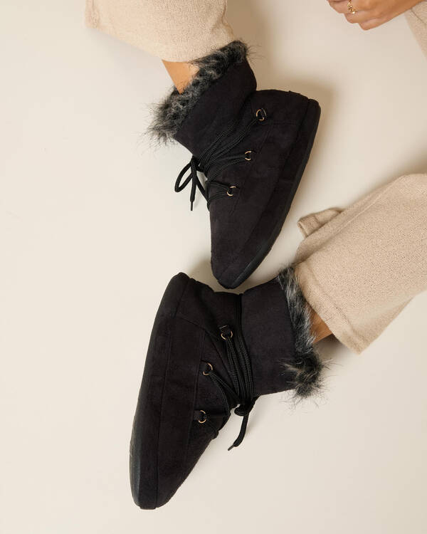 Mooloola Snowy Slipper Boots for Womens