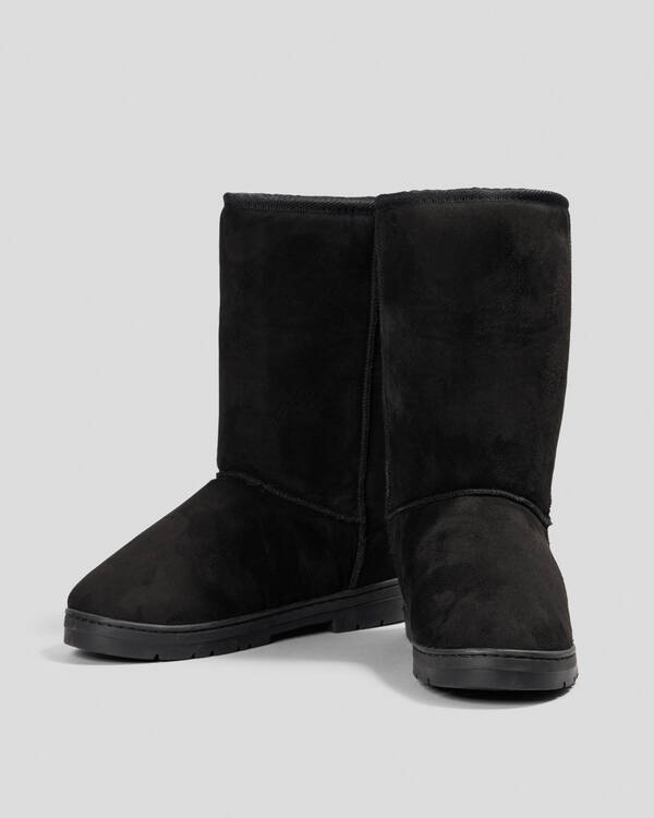Salty Life Oceans Black Boots for Mens